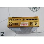 6.5 Creedmoor Federal 130gr Barnes TSX Lead Free - Box Of 20 6.5 Creedmoor Federal 130gr Barnes TSX Lead Free - Box Of 20